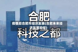 疫情后合肥市经济发展(合肥未来经济发展如何)