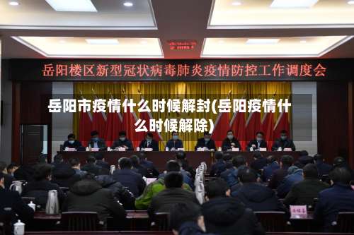 岳阳市疫情什么时候解封(岳阳疫情什么时候解除)-第2张图片