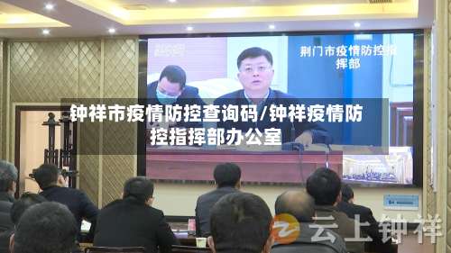 钟祥市疫情防控查询码/钟祥疫情防控指挥部办公室-第2张图片