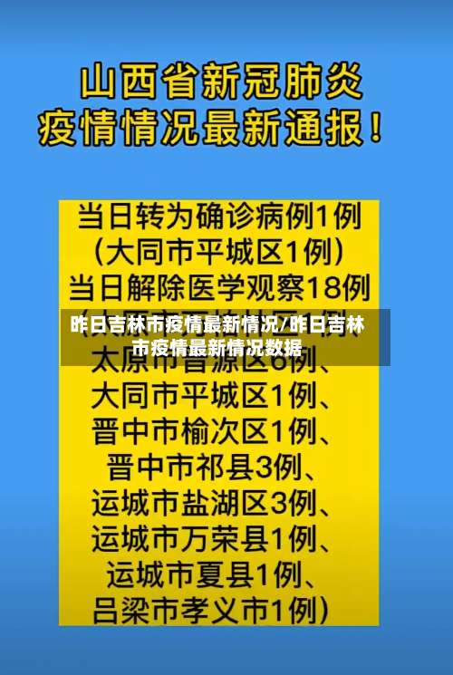 昨日吉林市疫情最新情况/昨日吉林市疫情最新情况数据-第2张图片
