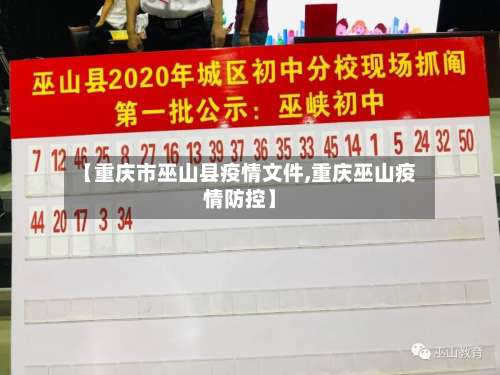 【重庆市巫山县疫情文件,重庆巫山疫情防控】-第1张图片